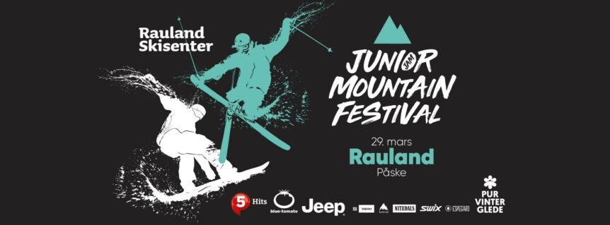 Junior Mountain Festival på Rauland Skisenter 29. mars. Påskeaktiviteter med ski og moro for alle.