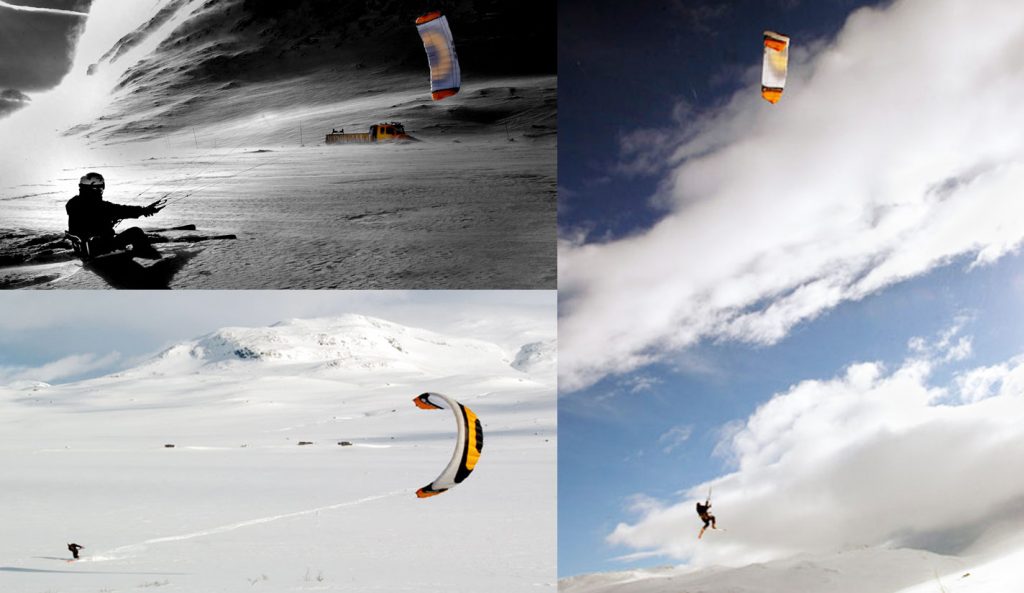 Kiting i Rauland