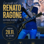 Alt-tekst: Live musikk med Renato Ragone på Rauland Høgfjellshotell, fredag 28.11. Kl. 21:00. God stemning!